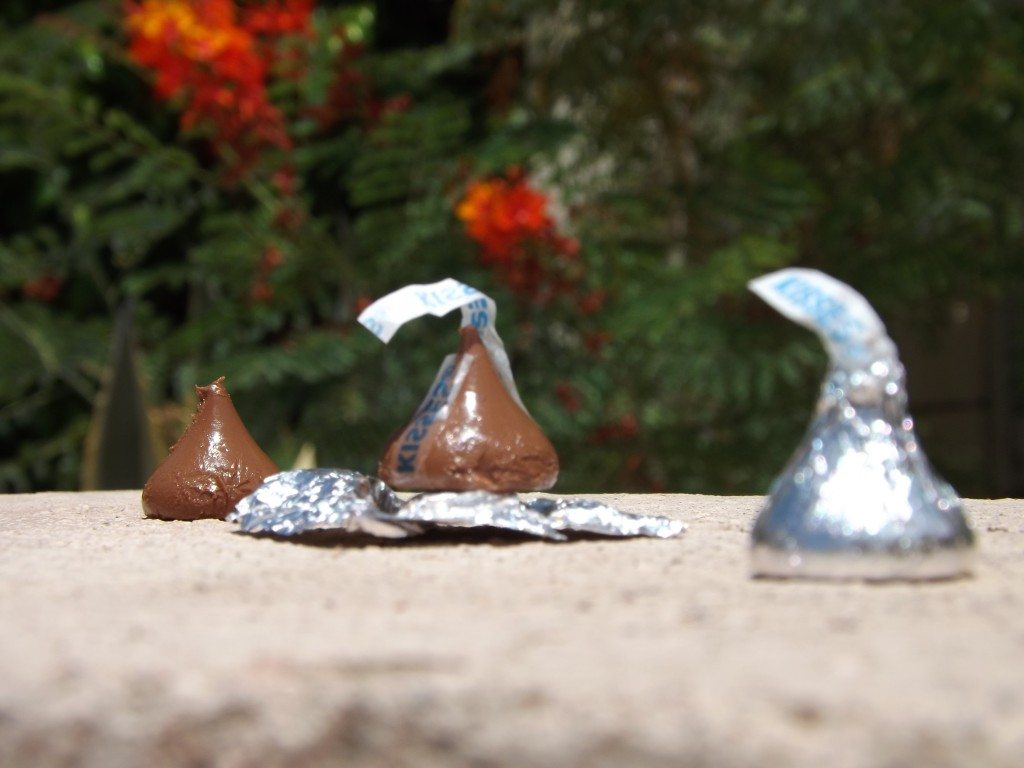 Will a Hershey's Kiss Melt in the Sun