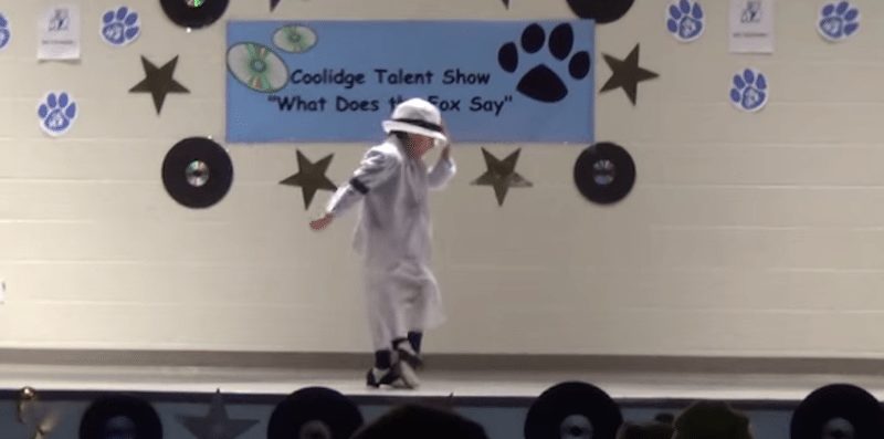 Michael Jackson Dance Movies Elementary School Talent Show