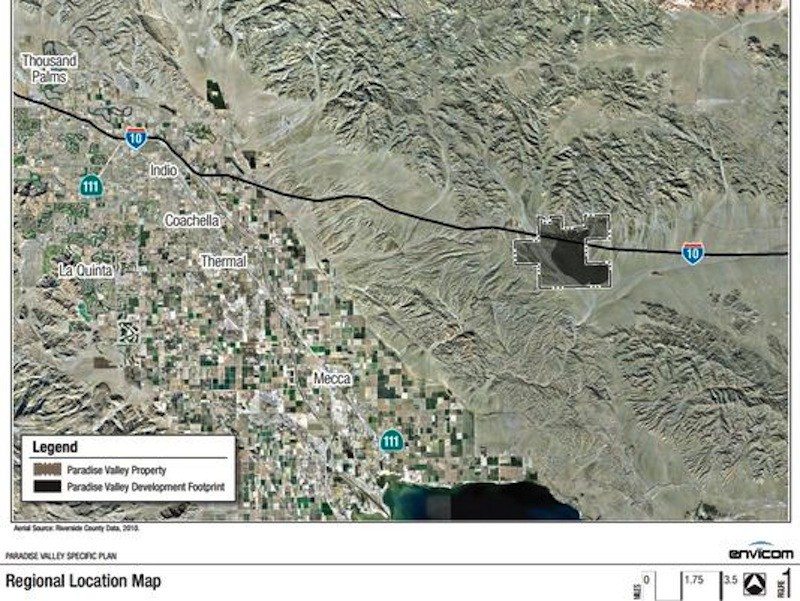 (Environmental Assessment for the Paradise Valley project via Desert Sun)