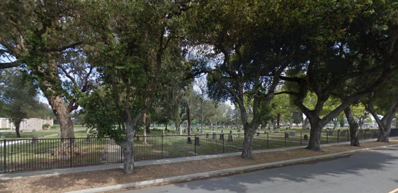 Bellevue Memorial Park - as seen on Google Maps