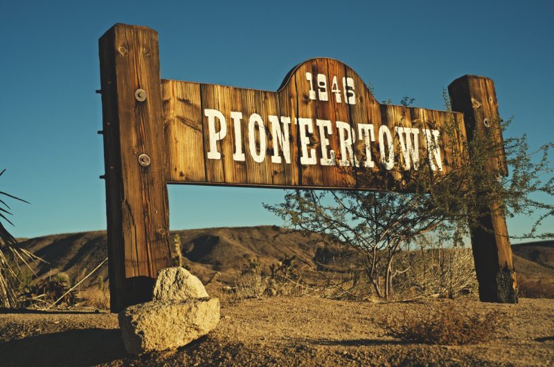 Pioneertown sign