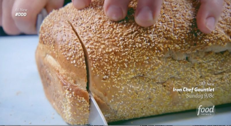 Fresh Rye Bread from Sherman's Deli in Palm Desert, California - as seen on Diners, Drive-Ins, and Dives on Food Network
