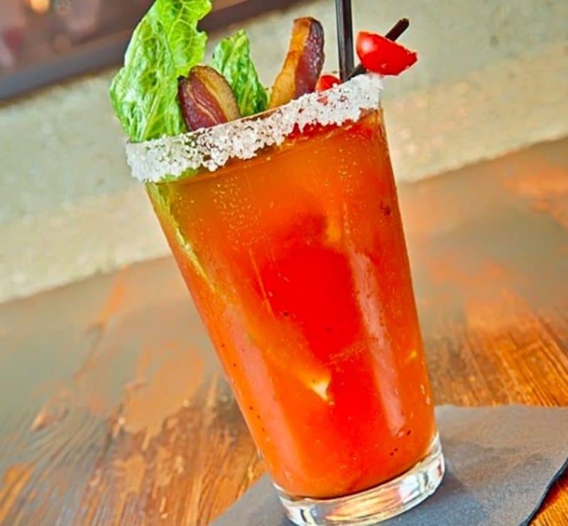 A Bloody Mary at The Grill on Main in La Quinta 