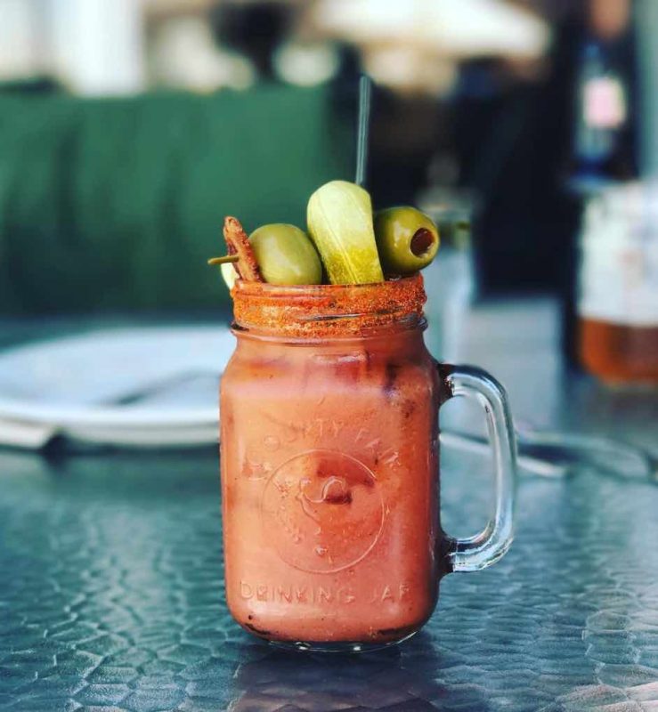 A Bloody Mary from Wilma and Frieda in Palm Desert