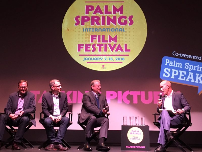 Al Gore athe Palm Springs International Film Festival 