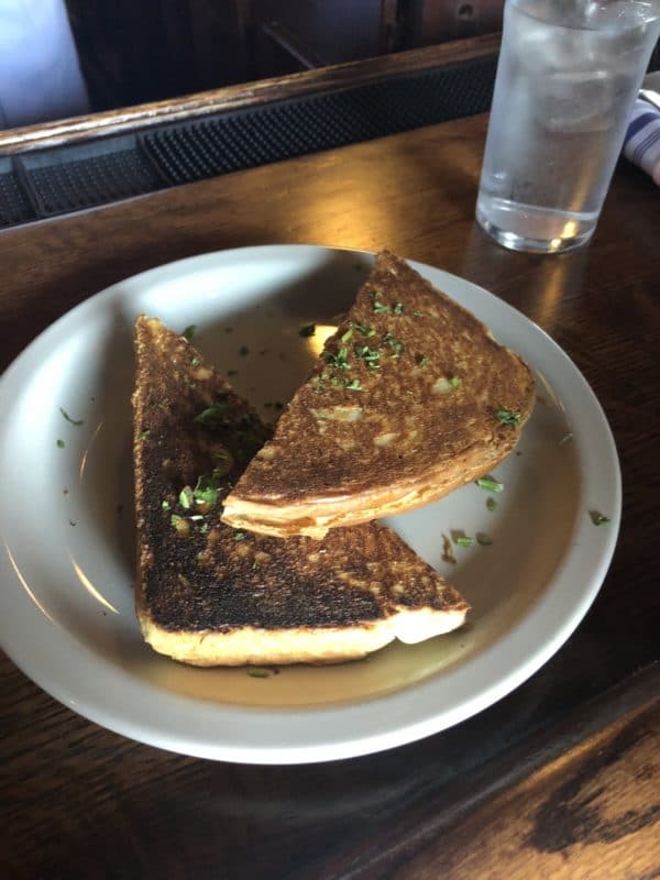 A grilled cheese with bacon at Paul Bar in Palm Springs 