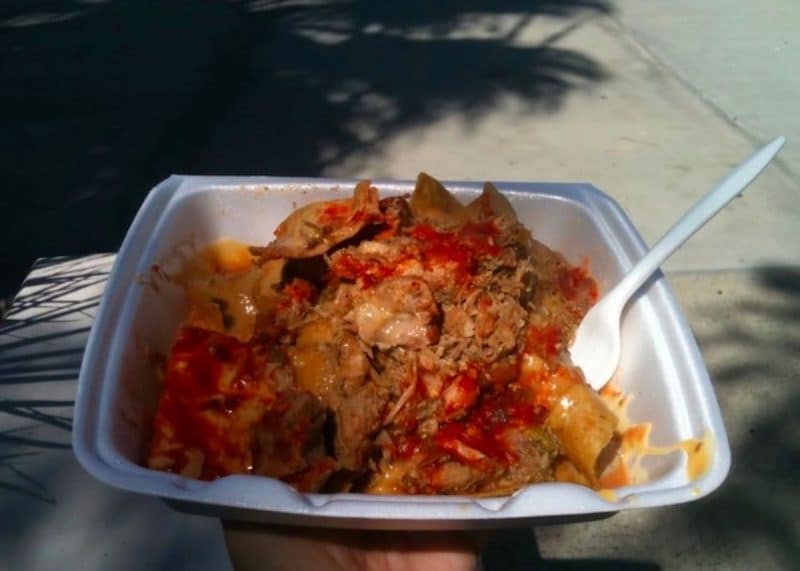 Nachos from Arriola's in Indio - a must have when visiting the Coachella Valley