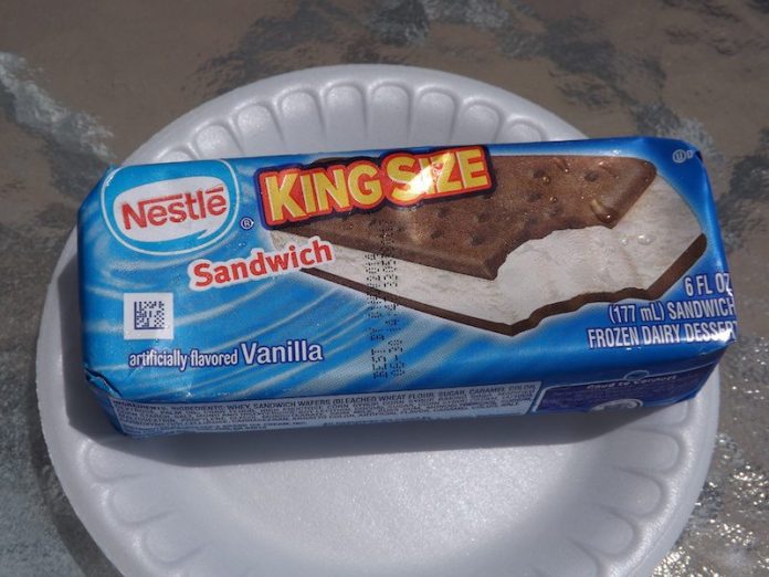 Nestle King Size Ice Cream Sandwich