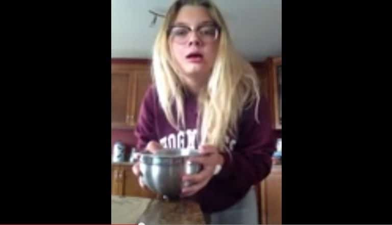 Girl Who Just Had Wisdom Teeth Removed Does The Ice Bucket Challenge