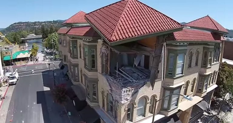 Drone Gives Aerial View of Napa Earthquake Damage