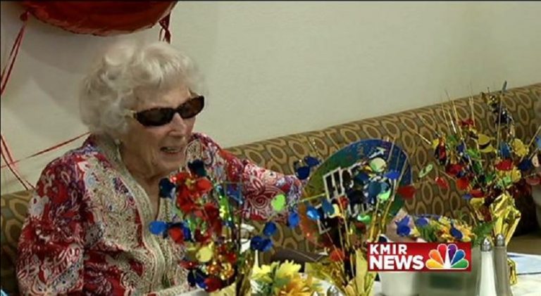 “Limber” Palm Desert Woman Turns 105, Credits Never Excercising