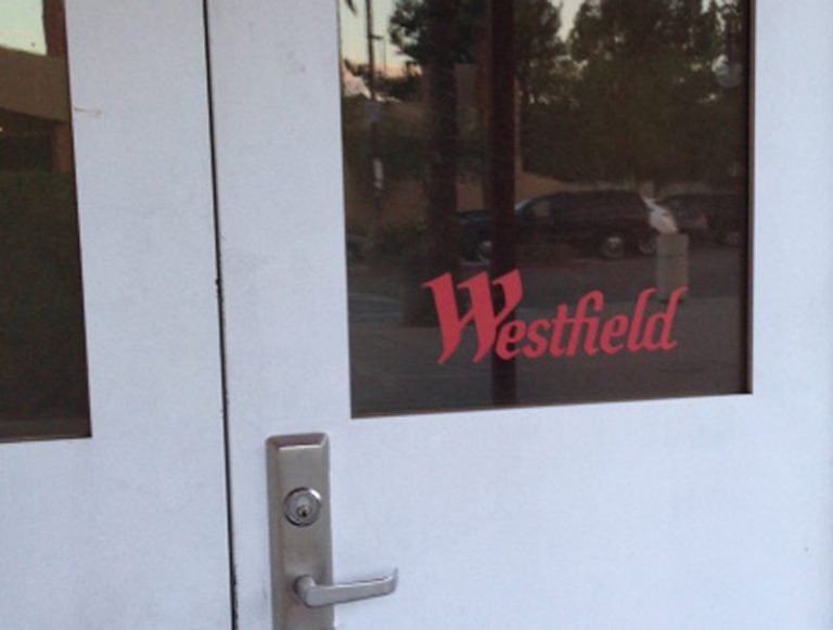 One Westfield Palm Desert Entrance is Slightly Terrifying