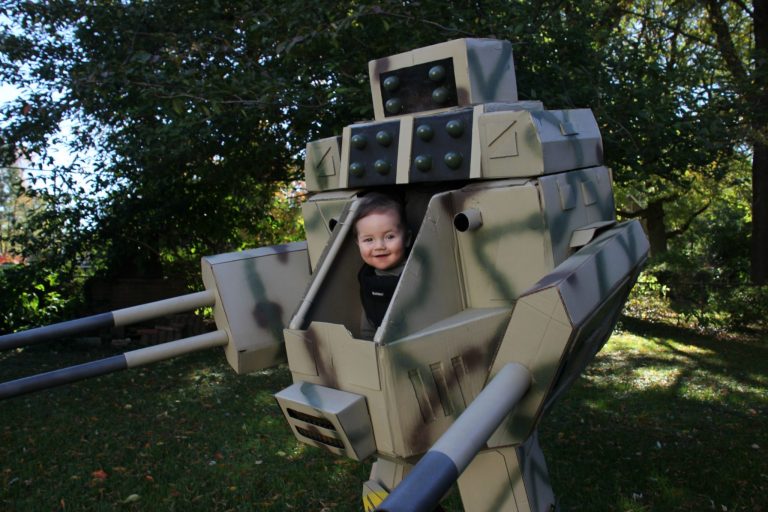 Father & Son Have the Best Costume in America