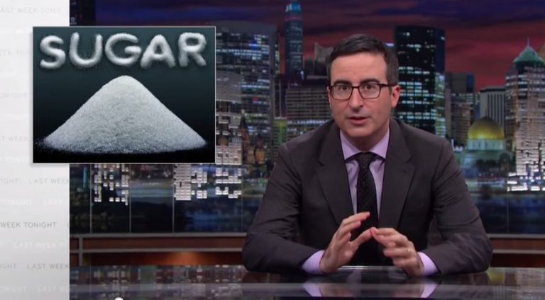 John Oliver Destroys the Sugar Industry