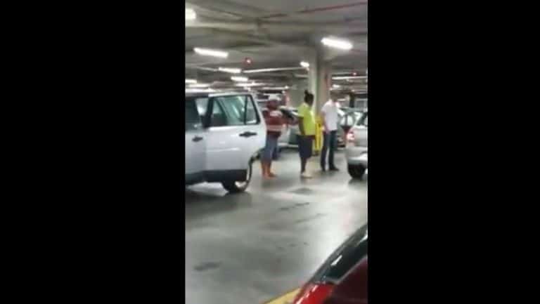 Argument Over Parking Spot Escalates Quickly