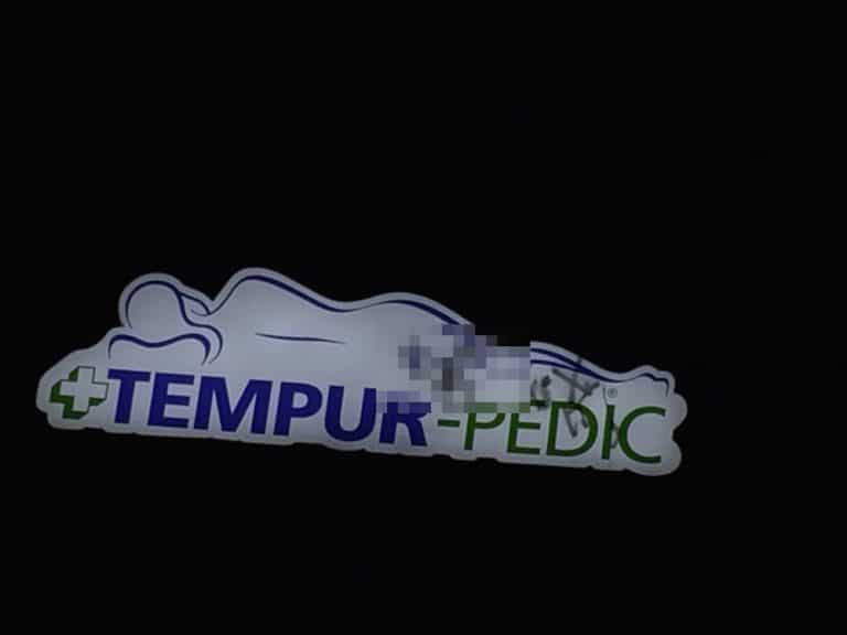 Tempur Pedic Graffiti