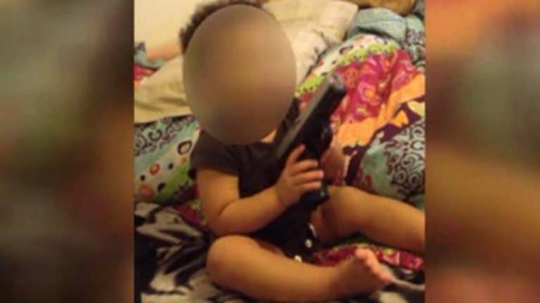 Cops Find Video of Baby Putting Gun in Her Mouth, Arrest Mother & Boyfriend