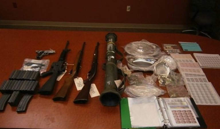 Rocket Launcher Found in Desert Hot Springs Drug Bust