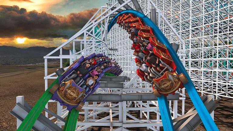 Opening Date Announced For New Twisted Colossus Coaster