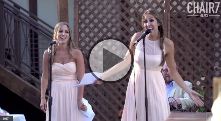 Did These 2 Sisters Just Give the “Greatest Wedding Toast of All Time”?