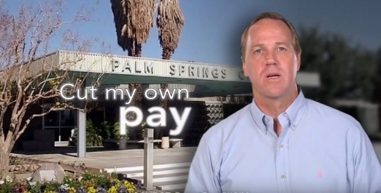 Steve Pougnet’s 2010 campaign was all about how he cut his own salary