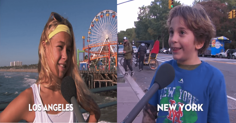 Jimmy Kimmel Pits LA Kids vs NY Kids and the Results Are Hilarious