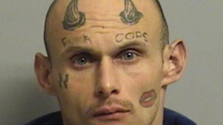 Guy with ‘F*ck Cops’ tattoo arrested by, you guessed it, some cops