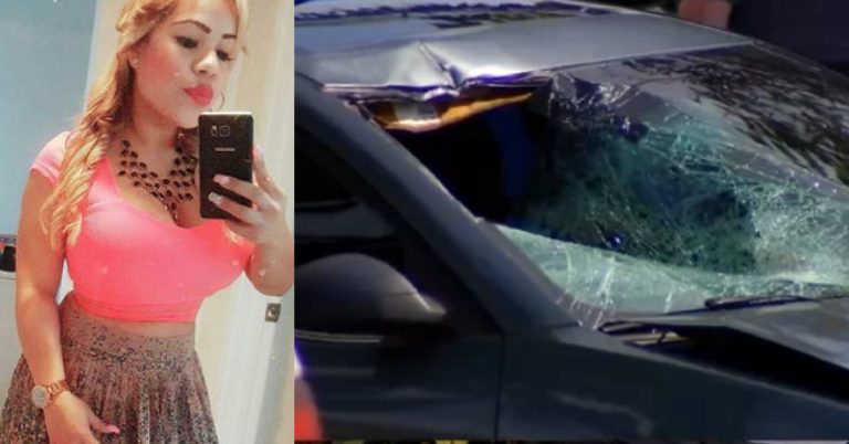 Drunk woman hits man, drives over a mile with his body lodged in windshield: police