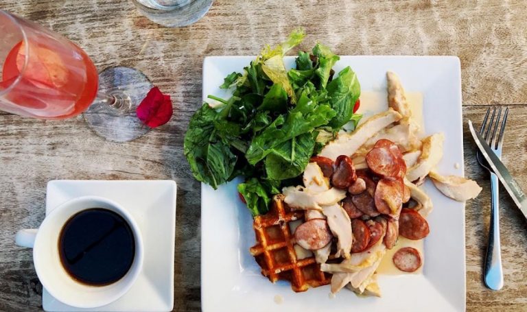 FARM restaurant in Palm Springs – You gotta try the Bacon, Chicken and Waffles