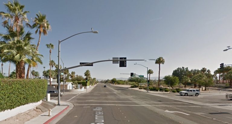 Motorcycle rider killed in crash in Palm Springs