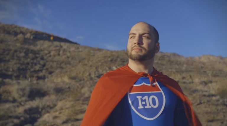 I-10 Toyota Man is the superhero the world does not need