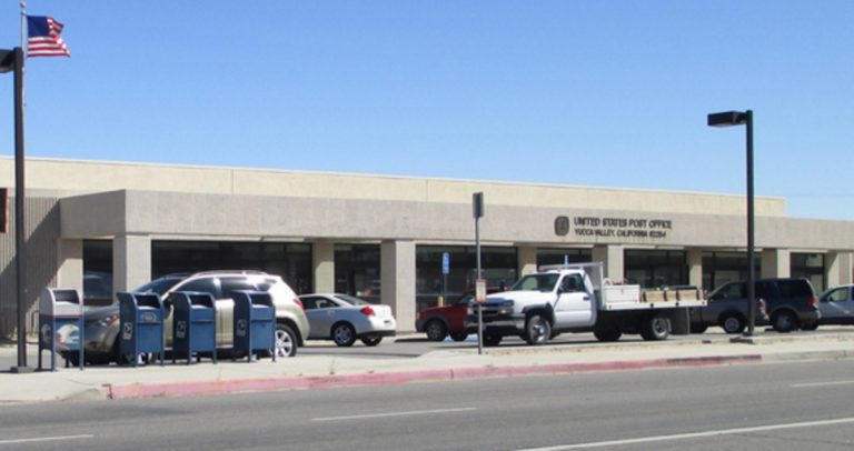 Some jerk shot 11 windows at the Yucca Valley post office