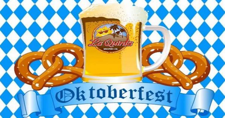 La Quinta Brewing Co. to hold Oktoberfest parking lot party