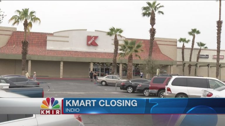 The Indio Kmart is closing