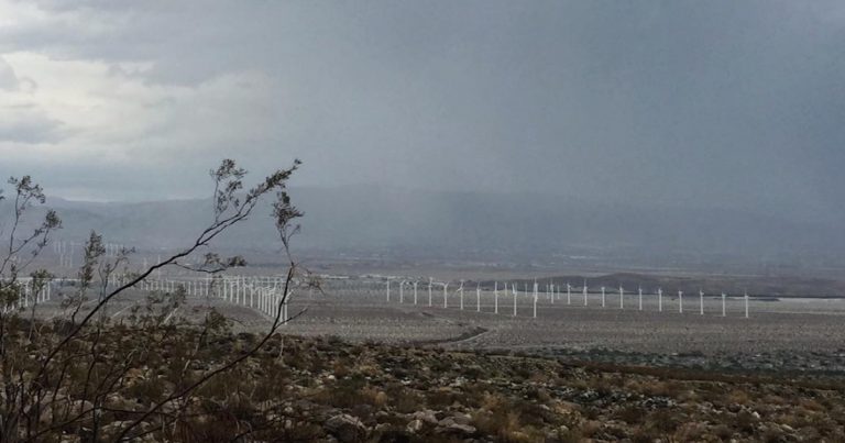 Looks like even more rain is on the way to the Coachella Valley