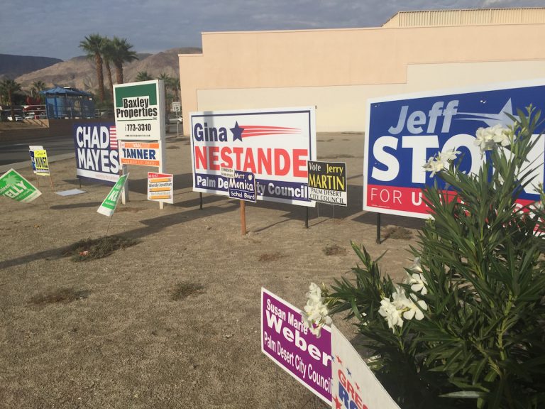 Politicians, thanks for making the Coachella Valley so beautiful this time of year