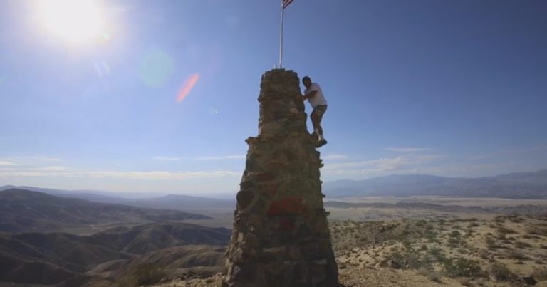 Local man learns you can’t just go and build a giant concrete tower inside Joshua Tree National Park