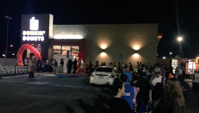 The Coachella Valley’s first Dunkin’ Donuts opens in Indio