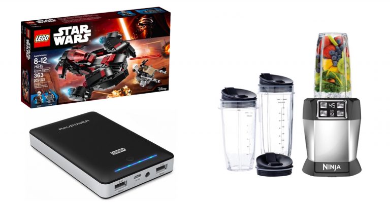 Today’s best deals: Legos, a great external charger, Nutri Ninja, and more