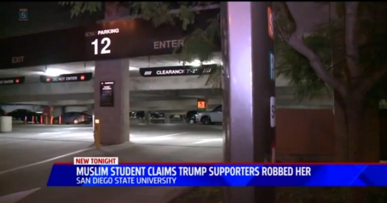 Muslim SDSU student says she was robbed by Trump supporters