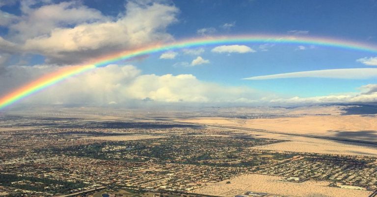 Photos: RAINBOWS!  (Seriously, everyone is posting rainbows – here are some of the best)