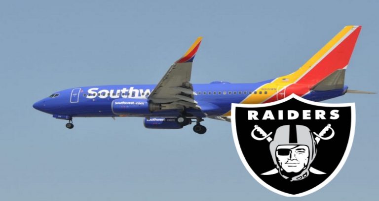 Captain congratulates Raiders fans for drinking every drop of booze on the plane