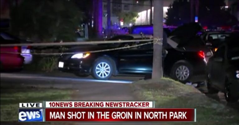 Man accidentally shoots self in groin in while driving in San Diego