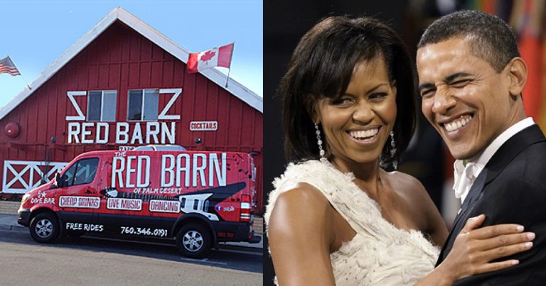 Seriously, the Obamas should just go to the Red Barn cuz fuck it