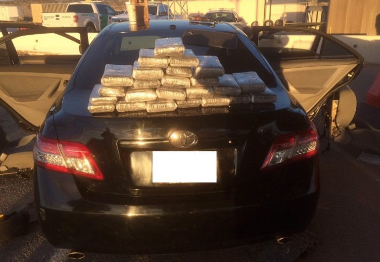 Man driving 3 step kids busted with 57 pounds of cocaine near Salton City