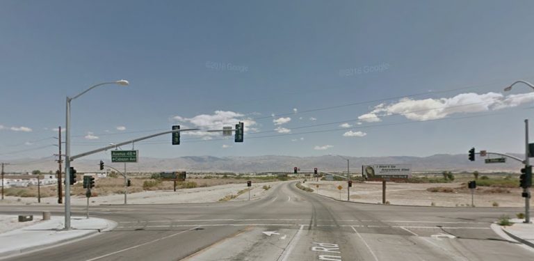 Man dead after being struck by vehicle in Indio