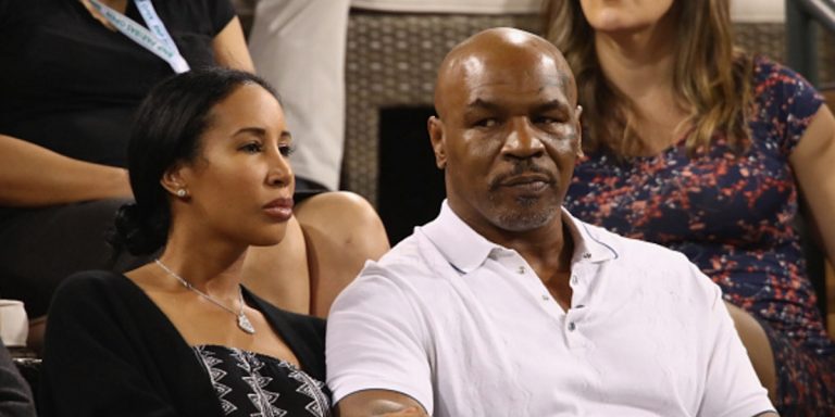 Photos: Mike Tyson finds tennis just as boring as you do