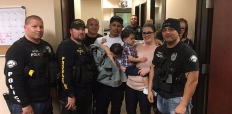 Children abducted in stolen car reunited with their parents