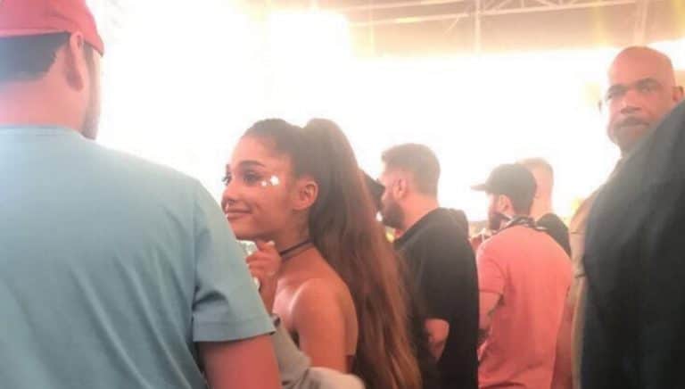 Ariana Grande was at Coachella