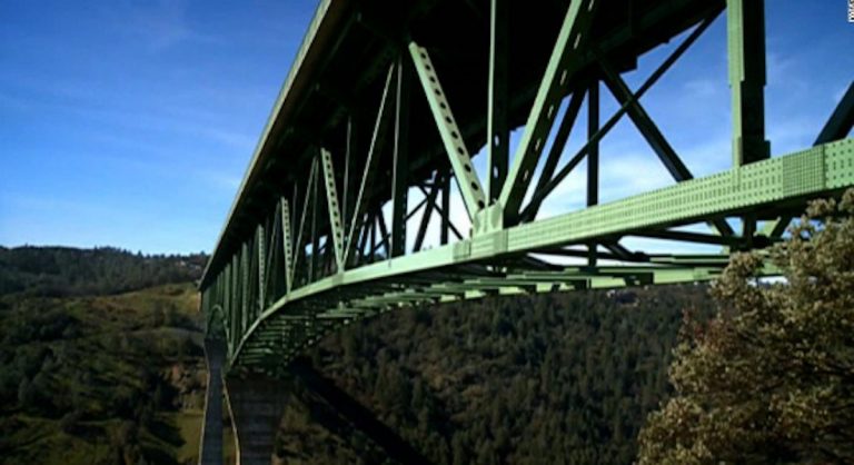 Woman falls from California’s highest bridge while trying to take a selfie